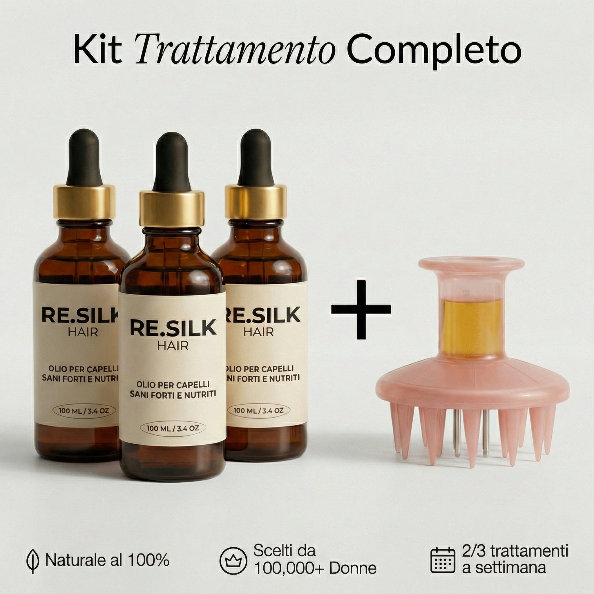 KIT trattamento per capelli completo